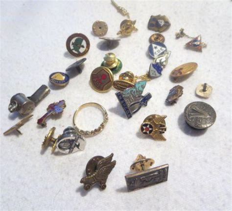 vintage pin lot